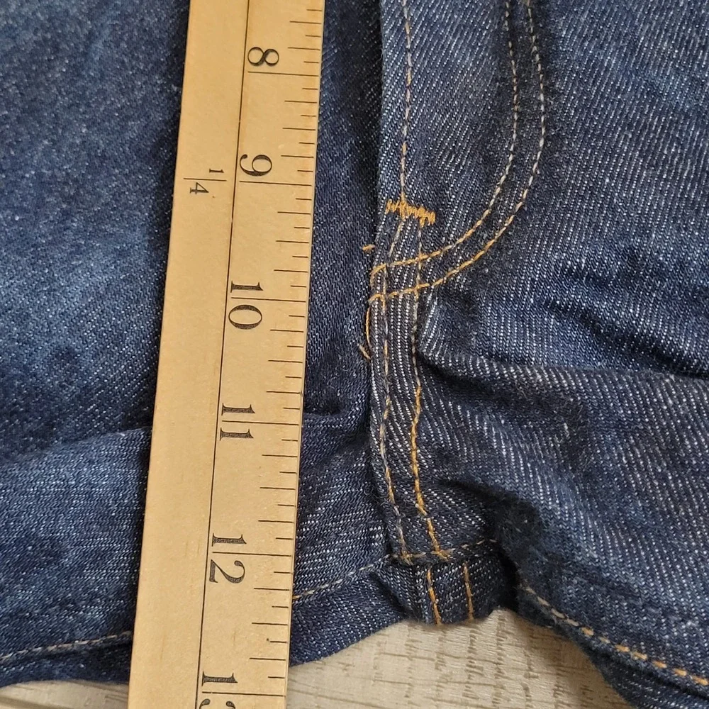 👖Vintage Y2K Levis 501XX Rigid Raw Jeans Men 36×34 (34×32) Dark Wash Denim 2001